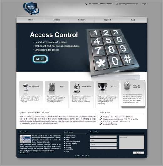 Granite Guard — access control