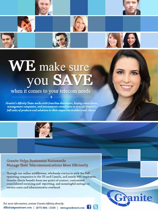 Affinity program flyer